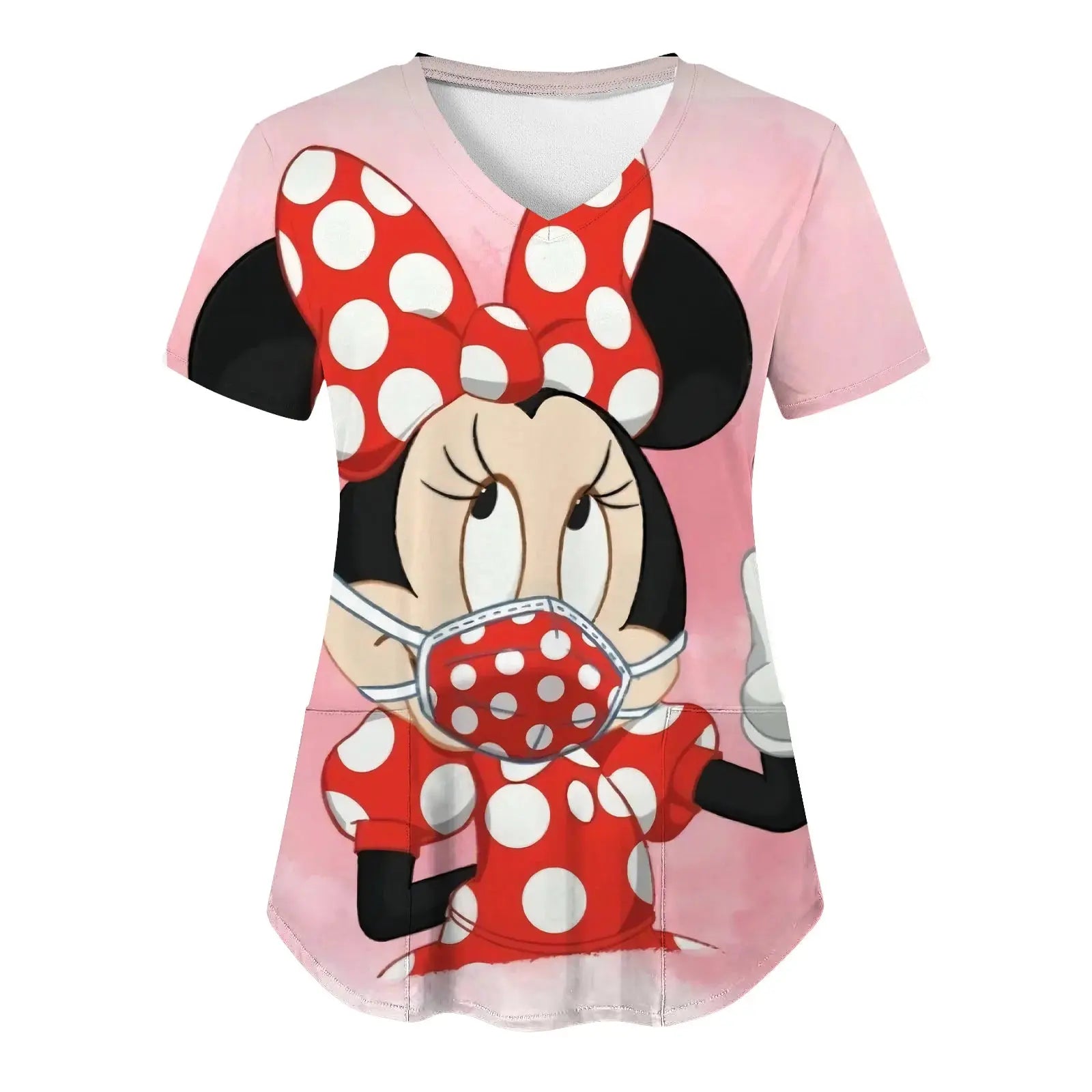 Minnie Mouse and Mickey Scrub: Style and Comfort