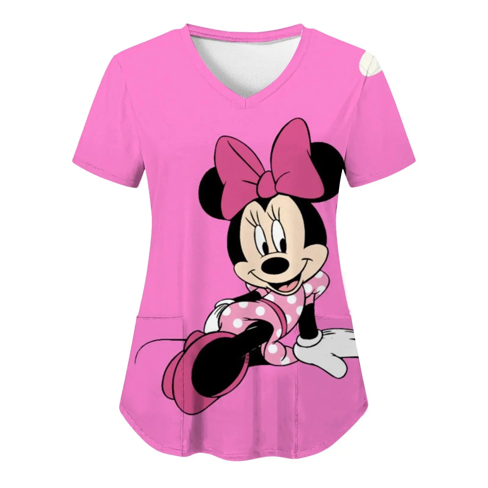Minnie Mouse and Mickey Scrub: Style and Comfort