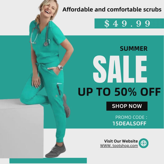 Affordable and comfortable scrubs